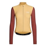 Pas Normal Studios Women's Mechanism Long Sleeve Jersey - camel/maroon, #1