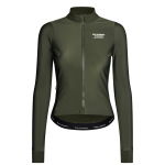 Pas Normal Studios Women's Mechanism Thermal Long Sleeve Jersey - dark olive, #1