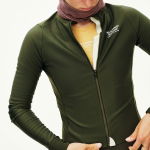 Pas Normal Studios Women's Mechanism Thermal Long Sleeve Jersey - dark olive, #6
