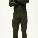 Pas Normal Studios Men's Mechanism Deep Winter Long Bibs - dark olive, #3