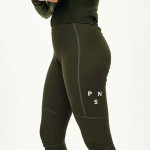 Pas Normal Studios Women's Mechanism Deep Winter Long Bibs - dark olive, #3
