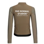 Pas Normal Studios Men's Mechanism Thermal Long Sleeve Jersey - earth/darkstone, #2