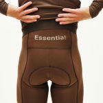 Pas Normal Studios Men's Essential Thermal Long Bibs - light brown, #4