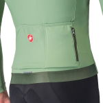 Castelli Espresso Thermal Jersey - green pepper/deep green, Trikottaschen, #5