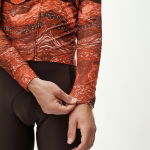 Pas Normal Studios T.K.O. Mechanism Thermal Woven Long Sleeve Jersey - t.k.o. red, #4