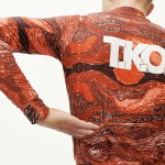 Pas Normal Studios T.K.O. Mechanism Thermal Woven Long Sleeve Jersey - t.k.o. red, #6