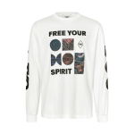 Pas Normal Studios T.K.O. Off-Race Long Sleeve T-Shirt - white, #1