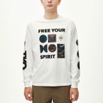 Pas Normal Studios T.K.O. Off-Race Long Sleeve T-Shirt - white, #3