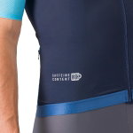 Castelli Corretto Jersey - belgian blue/blue fiamma-white, #4