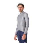 Castelli Aria Shell 2 Jacket - silver gray/dark gray, #1