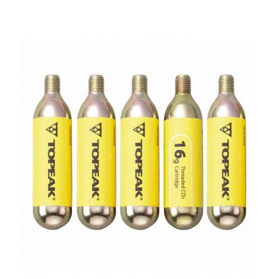 CO2 Kartusche mit Gewinde 5er Pack